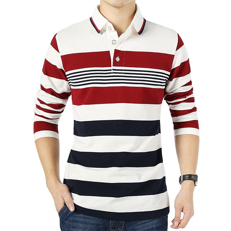 Striped Polo Shirt