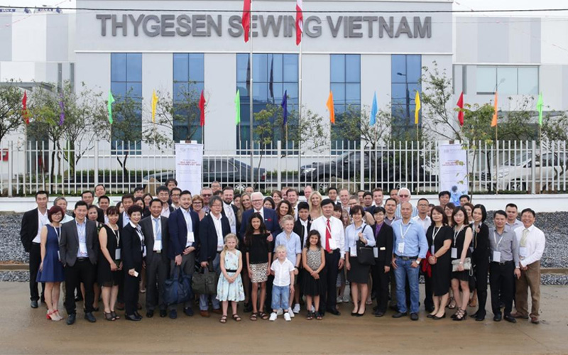 OEM services in Thygesen Textile Vietnam